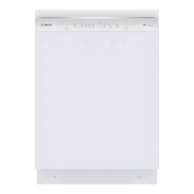 Bosch 300 Series Top Control 24-in Built-In Dishwasher With Third Rack  (Stainless Steel), 44-dBA at
