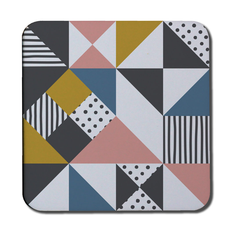 Square 6 Piece Coaster Set