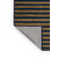 Tapis gris à rayures horizontales lavable à la machine-918225709