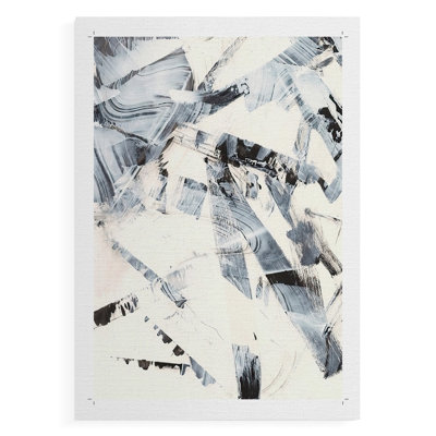 Fracture de glace I - impression sur toile seulement - non encadrée