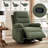 Set Of 2 Comfortable Corduroy 360° Swivel Glider Casanova Chairs-1437460863