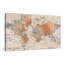Carte du monde par Elizabeth Medley - impression-64743300-64743296