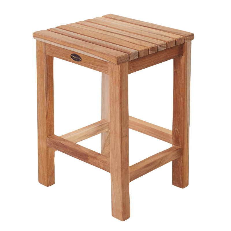 Celsina 11.75'' W Teak Shower Bench