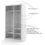 Hallum 2 Door Wardrobe-41096309