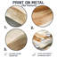 «Minimlaist Earthline Motion», art mural abstrait rond en métal-2043127895