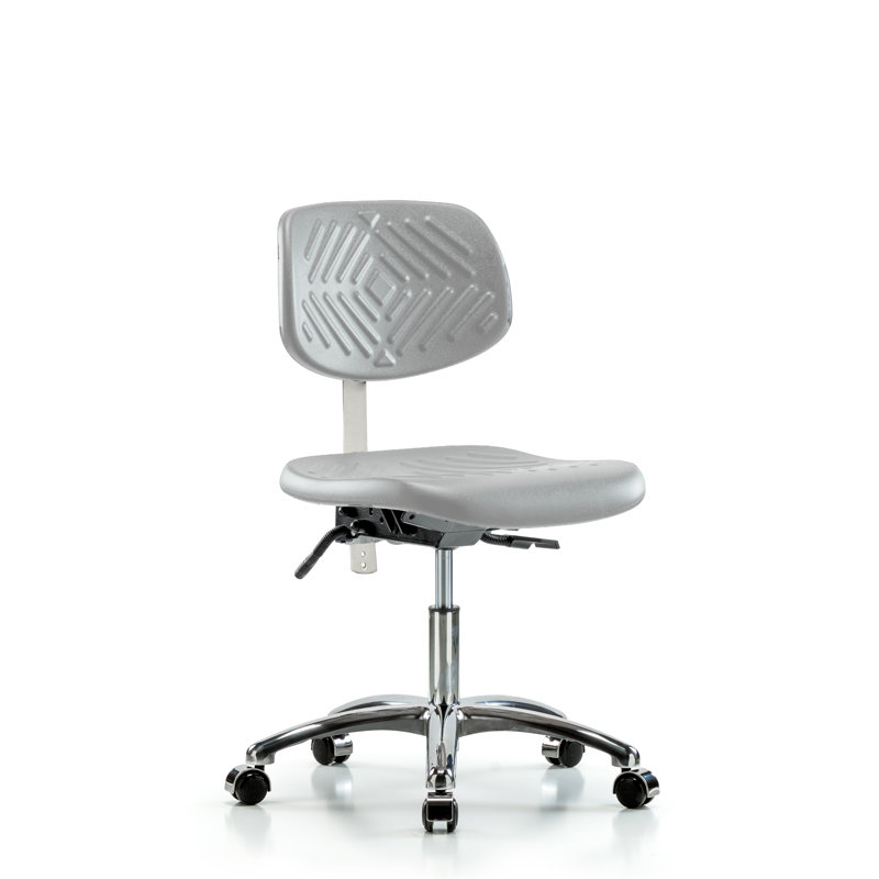 Chaise de travail Kymmi, Roulettes, Non