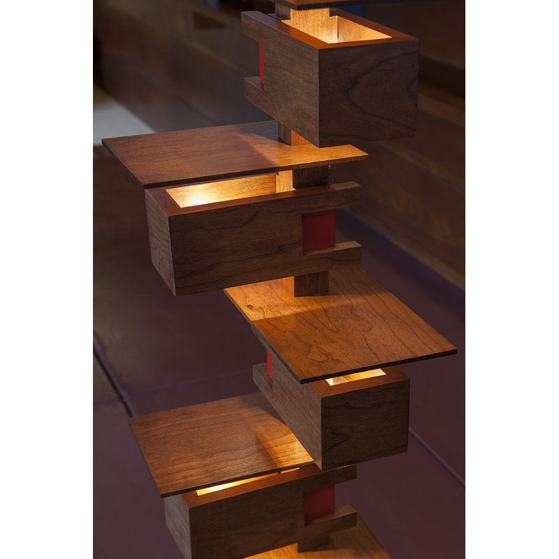Taliesin Table Lamp, Cherry