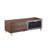 Pangea Home Fred TV Stand for TVs up to 65" - Modern Media Console in Walnut Wood with Storage for Living Room, Bedroom, or Office- Brown TV Stand-30898101