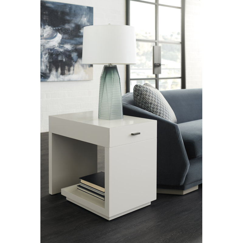 Modern Expressions Solid Wood End Table