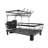 2-Tiered Large Capacity Sinkside Metal Dish Drying Rack With Removable Draining Board, Cutlery Holder And Cup Drying Rack