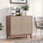 Buffet à motif géométrique