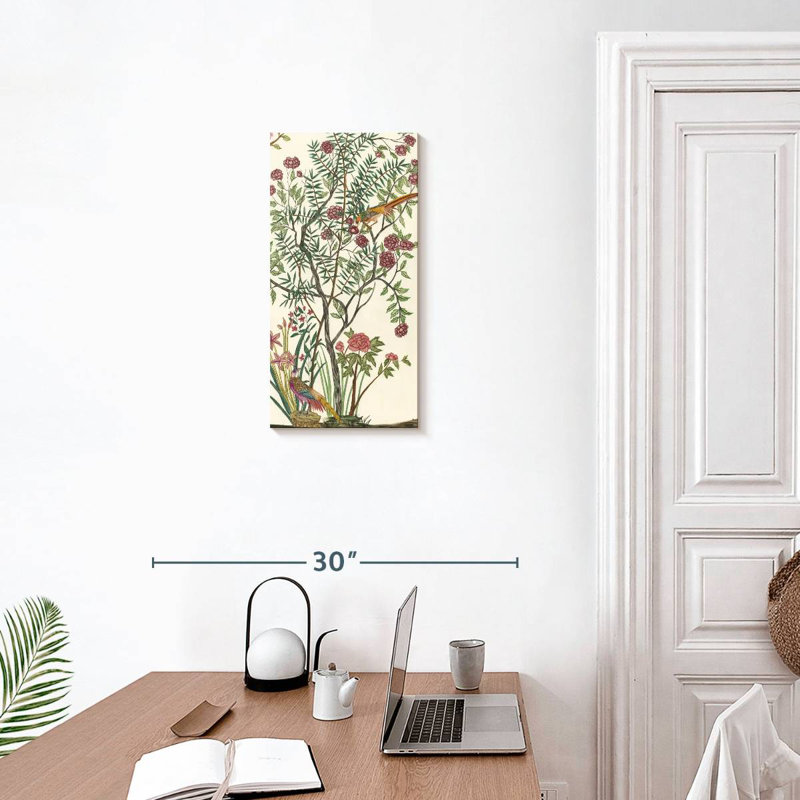 Traditional chinoiserie III, H 24 po x l 12 po
