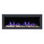 Foyer électrique mural Gloria II avec commande intelligente (argent)-1146067225