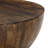 Solid Mango Wood Drum Coffee Table-1608454874