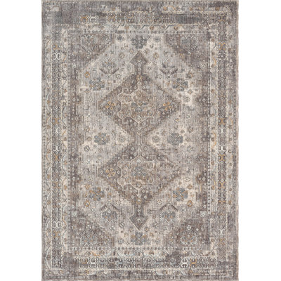 United Weavers Farai Crosswinds Grey Accent Rug 1'10" x 3'