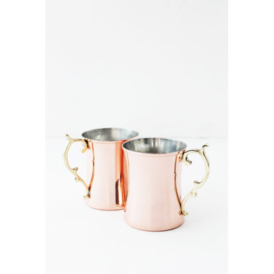12oz. Handmade Copper Moscow Mule Mug Set