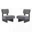 Ensemble de 2 chaises longues modernes-372977529-372977533