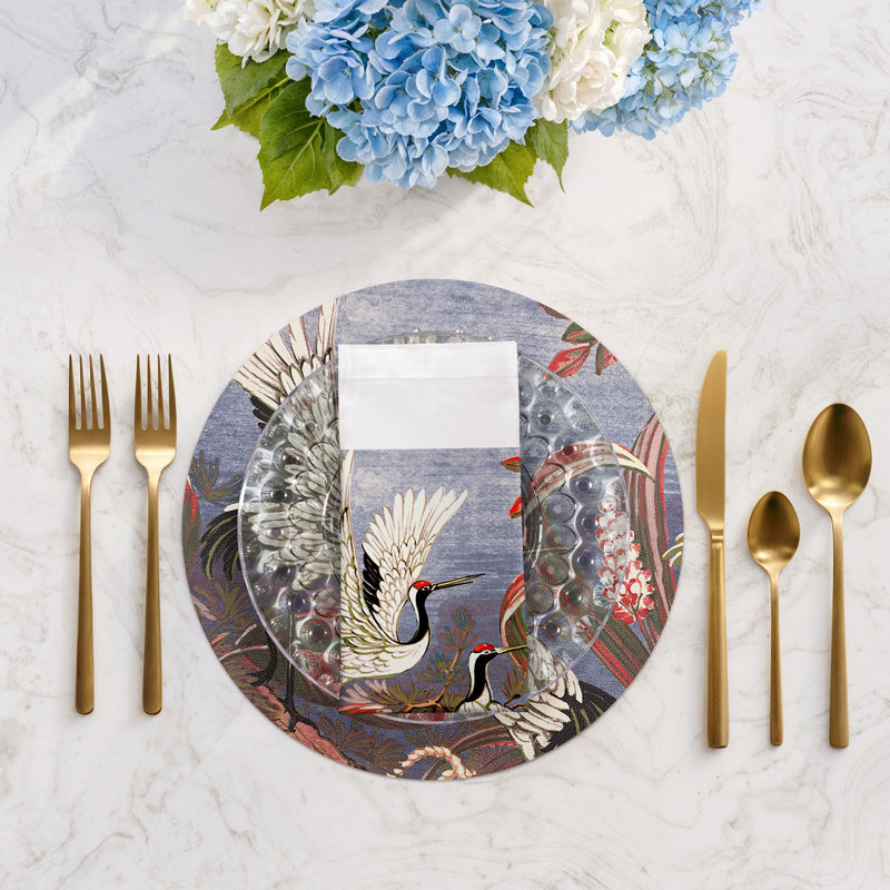 Summer Palace Cotton Sateen Dinner Napkins, Ducal