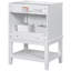 Meuble-lavabo simple 18 po avec plateau en céramique Laronde