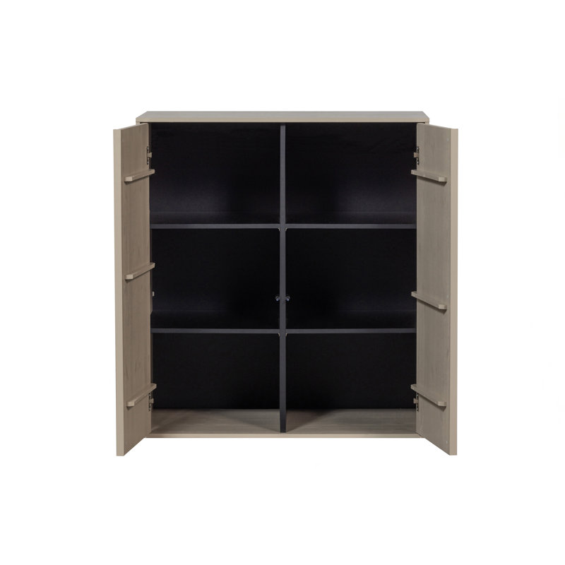 2 Door Wardrobe, 5 cm H x 48 cm W x 54 cm D