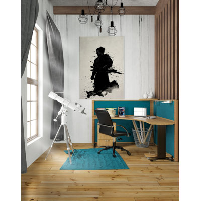 'Samurai' by Nicklas Gustafsson, Canvas Wall Art
