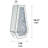 Cerrie Indoor Glass Table Vases-830350516-830350515