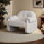 Chaise berçante en bois massif