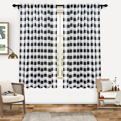 Rideaux semi-transparents Chintan