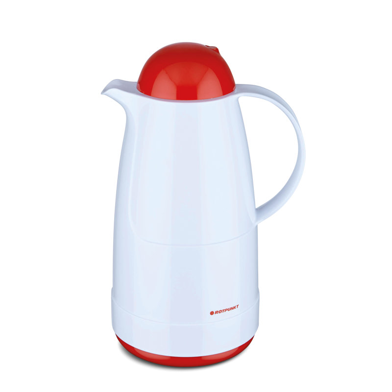 210 Polar/Electric Kingfisher 1 L Coffee Carafe, Polar/Electric Cardinal, 29.6 cm H x 18.6 cm W x 14.2 cm D
