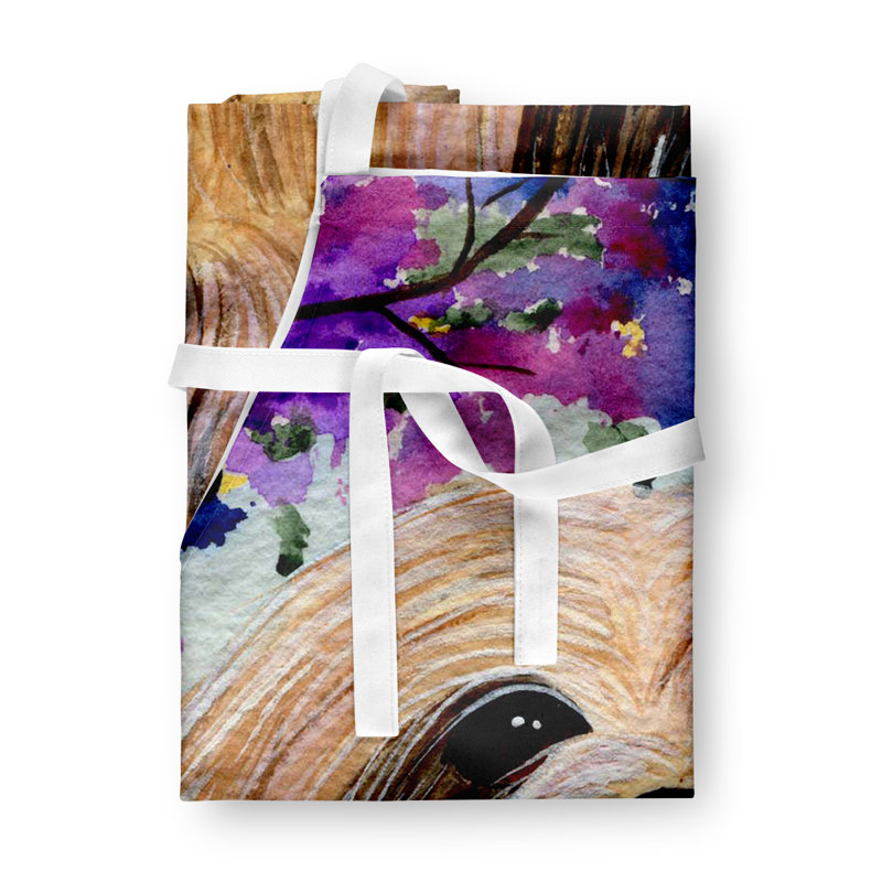 No Pattern Bib Apron