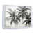 Cadre flottant blanc