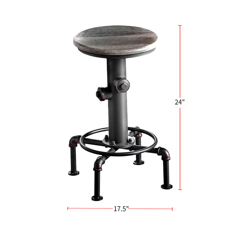 Alcanza Counter Stool with Metal Frame