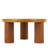 Cole And Grey Wood Handmade Coffee Table With Black Tabletop-983014819