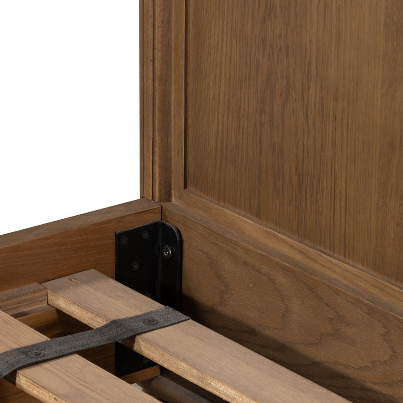 Toulouse Bed, King, Toasted Oak