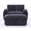 Leisure Sofa  With Manually Adjustable Backrest And Ottoman-548157864