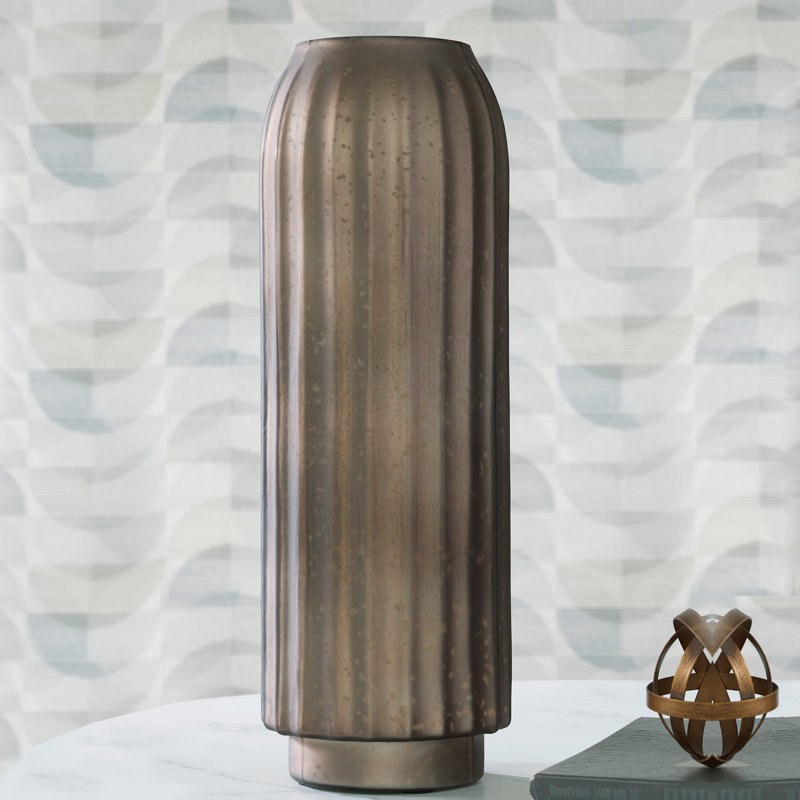 Hoey Vase, 17.75" H x 5.75" W x 5.75" D