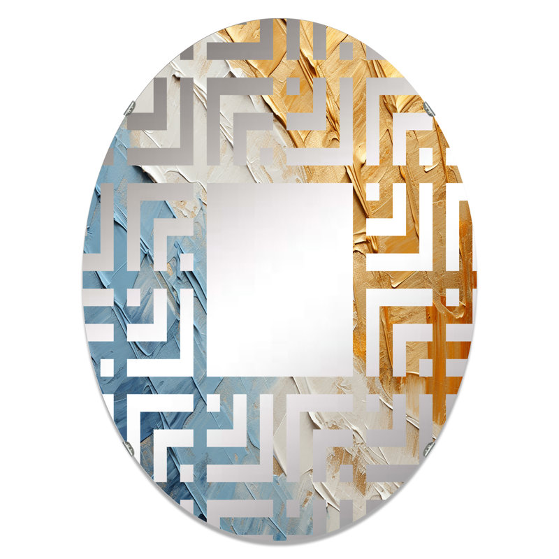 Oval Mirror, 35.4" x 23.6"