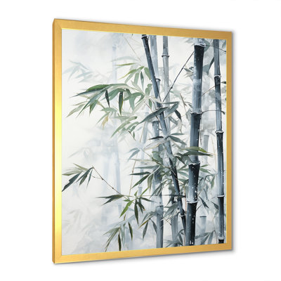 Bambou sauvage noir et blanc II