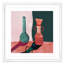 Imprimé vases sarcelle et terracotta par Violets Print House-229976324-229976341-229976351