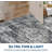 Washable Rugs Area Rugs for Living Room, Vintage Blue Floral Bedroom Rugs Indoor Accent Large Carpet Table Soft Non Slip Retro Floor Cover-644784155