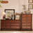 Walnut Solid Wood Accent Cabinet