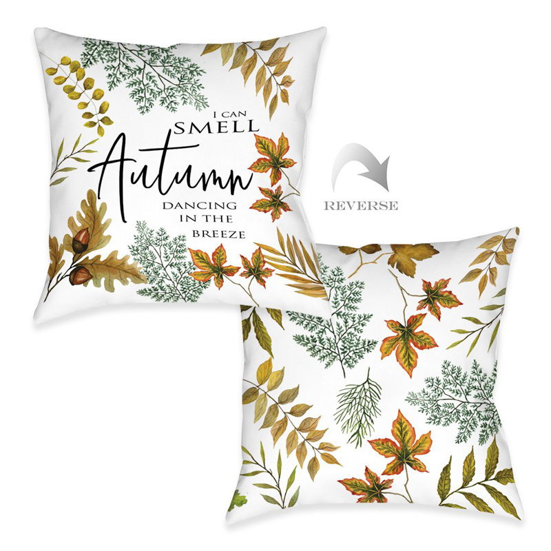 Autumn Dancing Throw Pillow