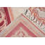Tapis Oushak, tapis rétro, tapis rouge, tapis de cuisine, tapis turcs, tapis 5,4 x 7,2 pi