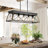 Deizel 5-Light Metal Linear Pendant-73566526