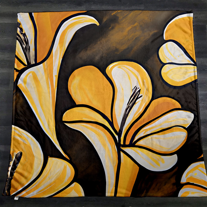 Throw Blanket, 51" W x 60" L