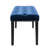 Velvet Bench For Entryway And Hallway, Blue Footrest Stool, Smooth Assembly, 330 Lbs Weight Limit Quick To Up,-708120778