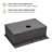 Stainless Steel 30 in 2-Hole Single Bowl Drop-In Kitchen Sink with Bottom Grid and Basket Strainer, Durable and Noise-Reducing