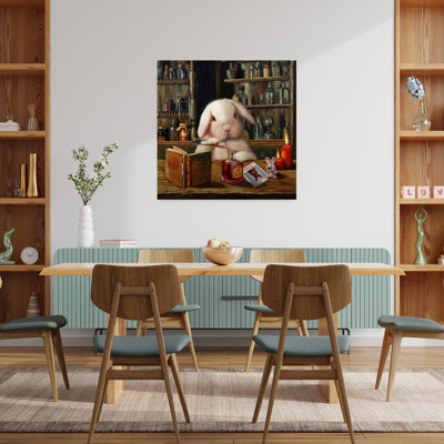 Love Potion No. 9 Contemporary Rabbit Urban Forest Art