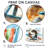 Turtle On The Beach Relaxing - Coastal Animal Wall Art Living Room-679396594-679396598