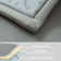 Rectangle Solid Colour Memory Foam Rug